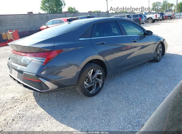 KMHLS4DG0RU680697 2024 HYUNDAI ELANTRA Серый Задняя правая четверть