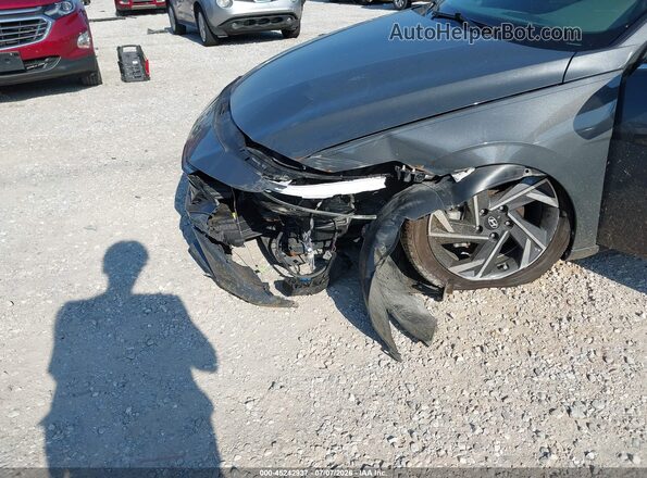 KMHLS4DG0RU680697 2024 HYUNDAI ELANTRA Серый Вид спереди