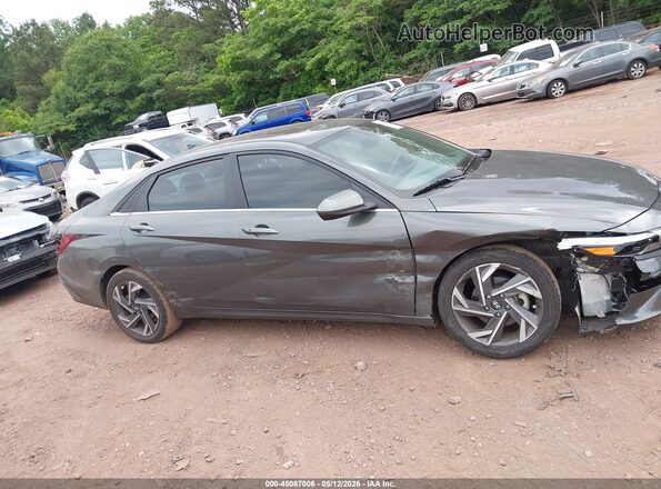KMHLS4DG0RU686483 2024 HYUNDAI ELANTRA Black უკანა სალონის ხედი
