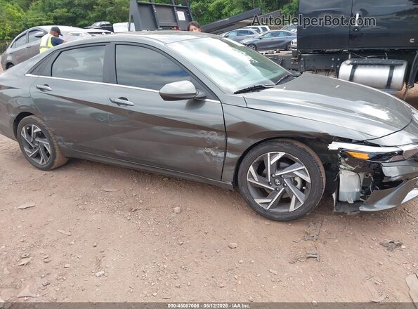 KMHLS4DG0RU686483 2024 HYUNDAI ELANTRA Black წინა ხედი