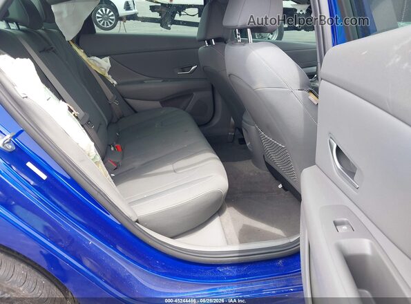 KMHLS4DG0RU734550 2024 HYUNDAI ELANTRA Blue VIN կոդի պիտակի տեսք