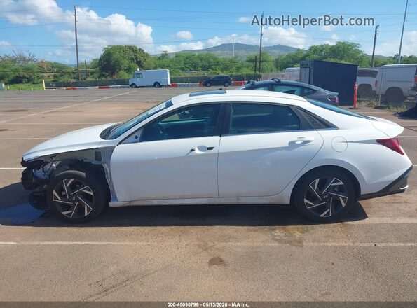 KMHLS4DG0SU022142 2025 HYUNDAI ELANTRA White 