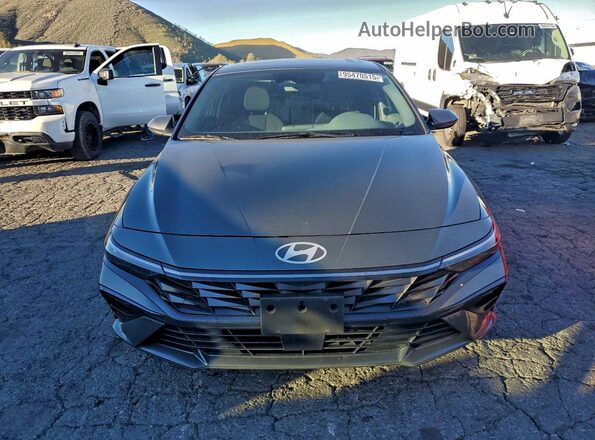KMHLS4DG0SU947231 2025 HYUNDAI ELANTRA Gray Դիմացի տեսք
