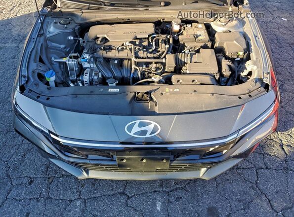 KMHLS4DG0SU947231 2025 HYUNDAI ELANTRA Gray Սալոնի հետևի տեսք