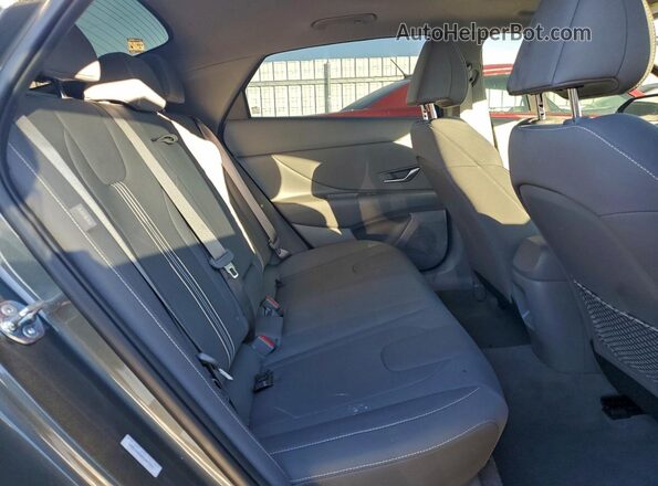 KMHLS4DG0SU947231 2025 HYUNDAI ELANTRA Gray Հետևի նստատեղերի տեսք