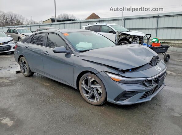 KMHLS4DG1RU695080 2024 HYUNDAI ELANTRA Серый Передняя правая четверть