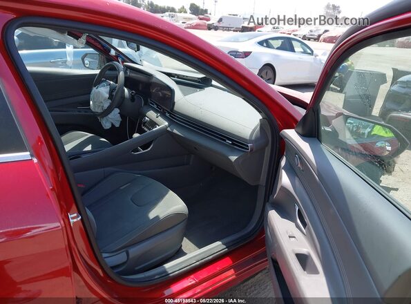 KMHLS4DG1SU855366 2025 HYUNDAI ELANTRA Red Vista interior delantera