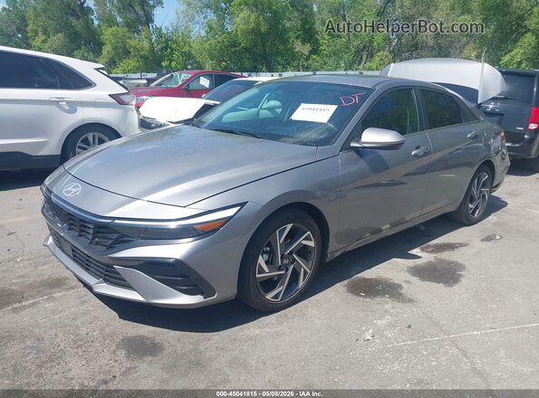 KMHLS4DG1SU860681 2025 HYUNDAI ELANTRA Silver Front left