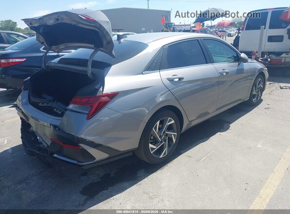 KMHLS4DG1SU860681 2025 HYUNDAI ELANTRA Silver Rear right