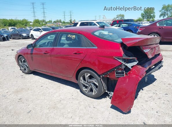 KMHLS4DG2RU787377 2024 HYUNDAI ELANTRA Red 