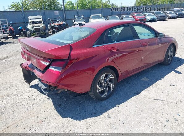 KMHLS4DG2RU787377 2024 HYUNDAI ELANTRA Red 