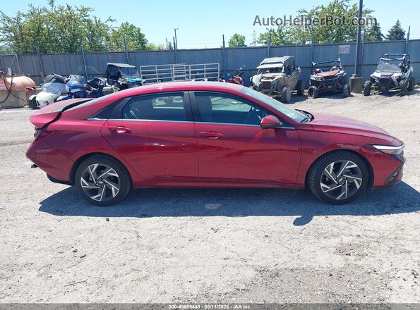 KMHLS4DG2RU787377 2024 HYUNDAI ELANTRA Red 