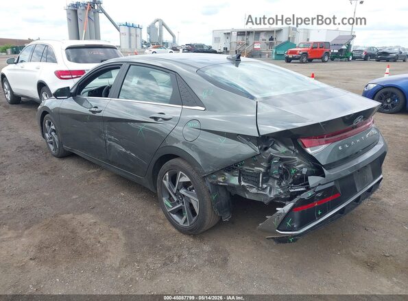 KMHLS4DG2SU855487 2025 HYUNDAI ELANTRA Gray Задня ліва чверть