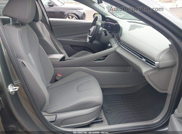 KMHLS4DG2SU855487 2025 HYUNDAI ELANTRA Gray Вид салону спереду