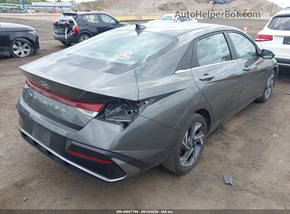 KMHLS4DG2SU855487 2025 HYUNDAI ELANTRA Gray Задня права чверть