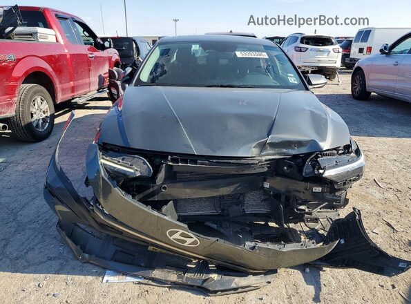 KMHLS4DG2SU982322 2025 HYUNDAI ELANTRA Серый Вид спереди