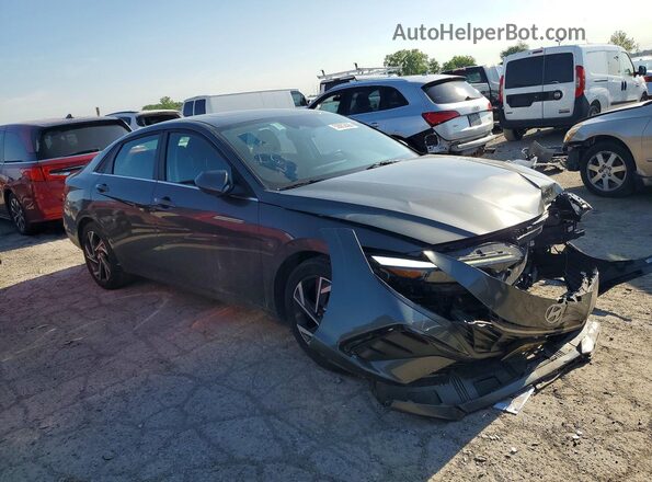 KMHLS4DG2SU982322 2025 HYUNDAI ELANTRA Серый Передняя правая четверть