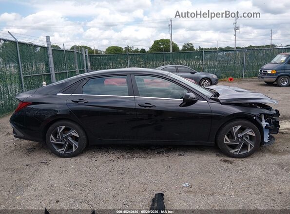 KMHLS4DG3RU749933 2024 HYUNDAI ELANTRA Black Панорамний вид салону 360°