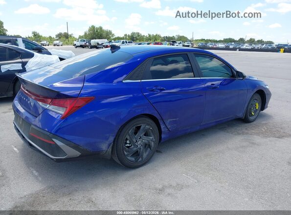 KMHLS4DG3TU146620 2026 HYUNDAI ELANTRA Blue Հետևի աջ