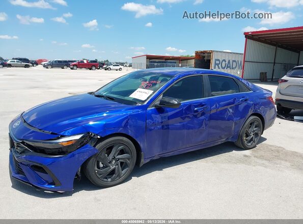 KMHLS4DG3TU146620 2026 HYUNDAI ELANTRA Blue Դիմացի տեսք
