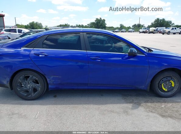 KMHLS4DG3TU146620 2026 HYUNDAI ELANTRA Blue Սալոնի 360 աստիճան տեսք