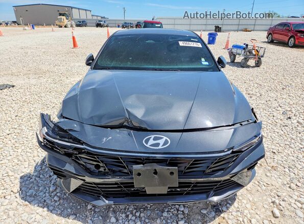 KMHLS4DG4RU822324 2024 HYUNDAI ELANTRA Gray წინა ხედი