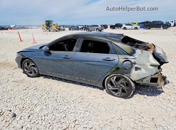 KMHLS4DG4RU822324 2024 HYUNDAI ELANTRA Gray უკანა მარცხენა