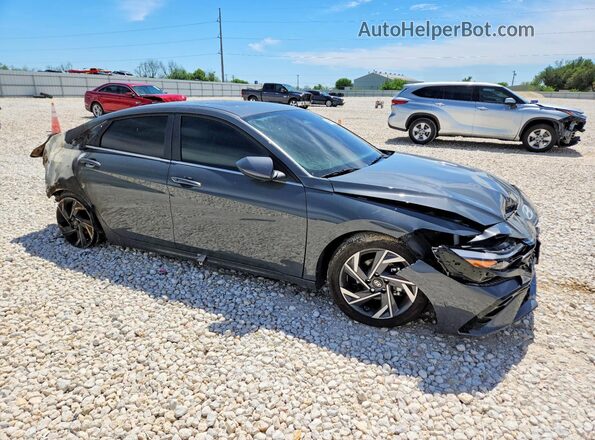 KMHLS4DG4RU822324 2024 HYUNDAI ELANTRA Gray წინა მარჯვენა