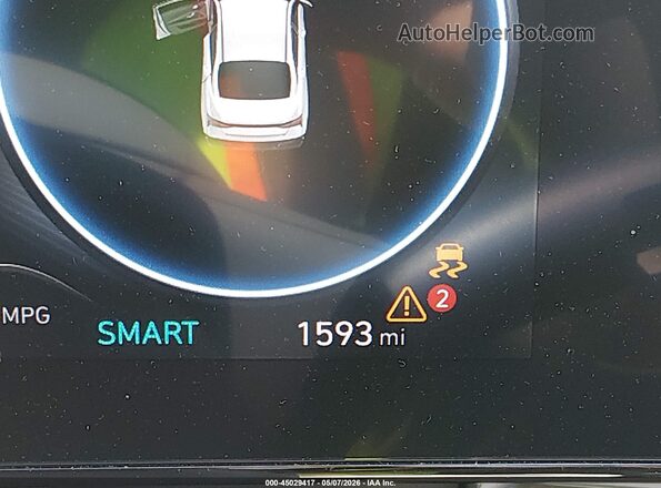 KMHLS4DG4SU070422 2025 HYUNDAI ELANTRA Белый 