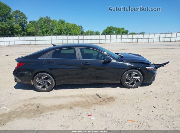 KMHLS4DG5RU708803 2024 HYUNDAI ELANTRA Black Rear interior view