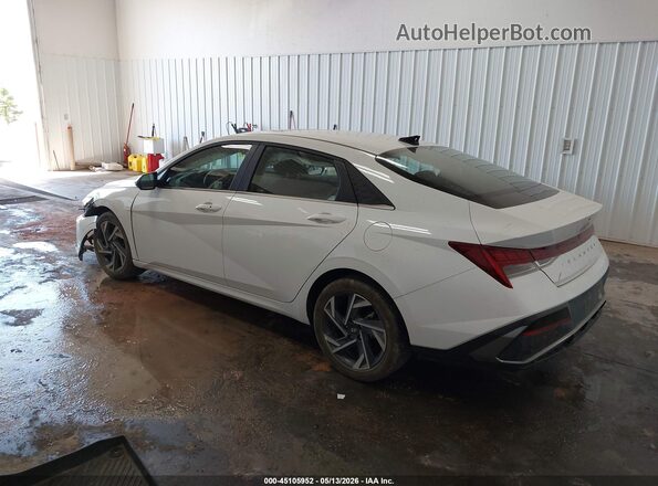 KMHLS4DG5RU788278 2024 HYUNDAI ELANTRA White Trasero izquierdo