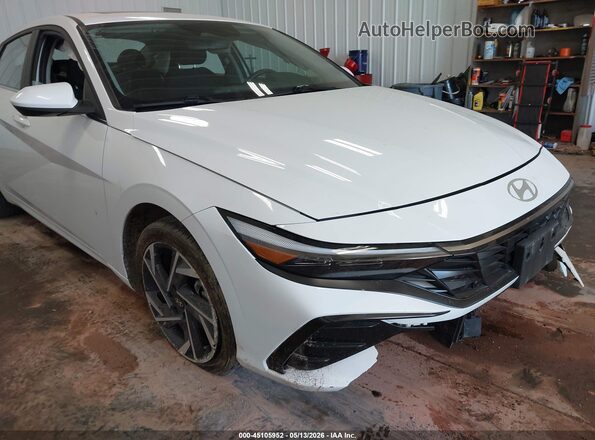 KMHLS4DG5RU788278 2024 HYUNDAI ELANTRA White 