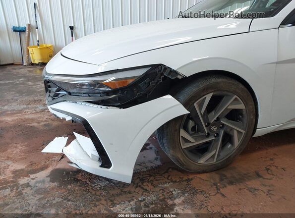 KMHLS4DG5RU788278 2024 HYUNDAI ELANTRA White 