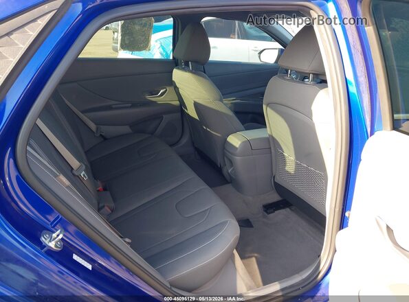 KMHLS4DG5RU821909 2024 HYUNDAI ELANTRA Синий Вид наклейки с VIN-кодом