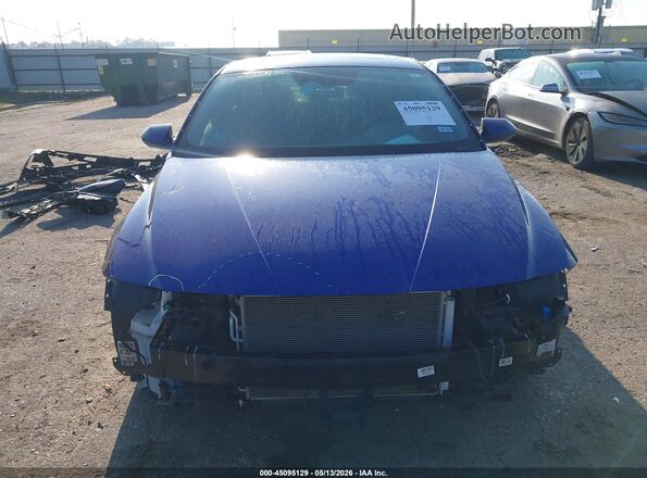 KMHLS4DG5RU821909 2024 HYUNDAI ELANTRA Синий Вид задней части салона
