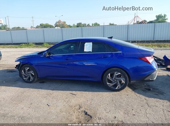 KMHLS4DG5RU821909 2024 HYUNDAI ELANTRA Синий 