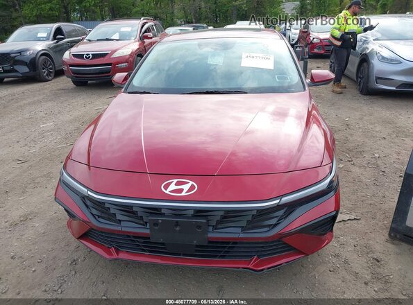 KMHLS4DG6RU829257 2024 HYUNDAI ELANTRA Red Вид спереду