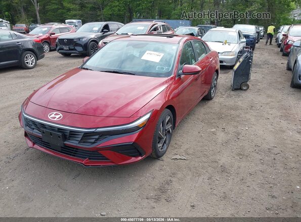 KMHLS4DG6RU829257 2024 HYUNDAI ELANTRA Red Передня ліва чверть