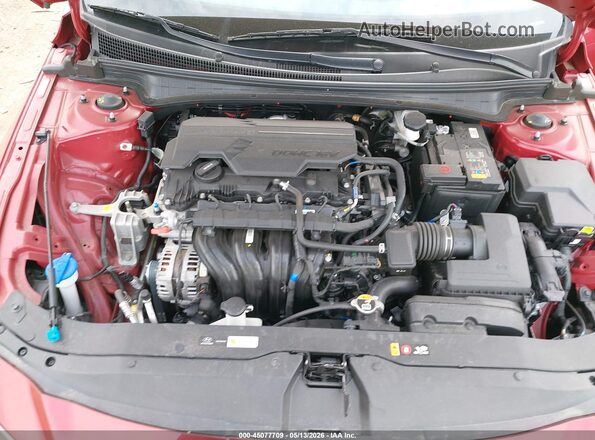 KMHLS4DG6RU829257 2024 HYUNDAI ELANTRA Red Вид ззаду