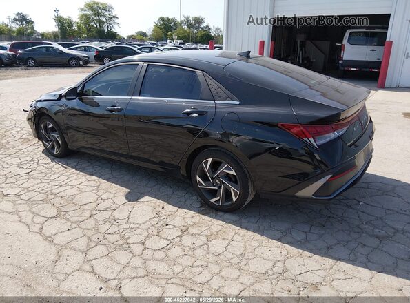 KMHLS4DG6RU835429 2024 HYUNDAI ELANTRA Black Rear left