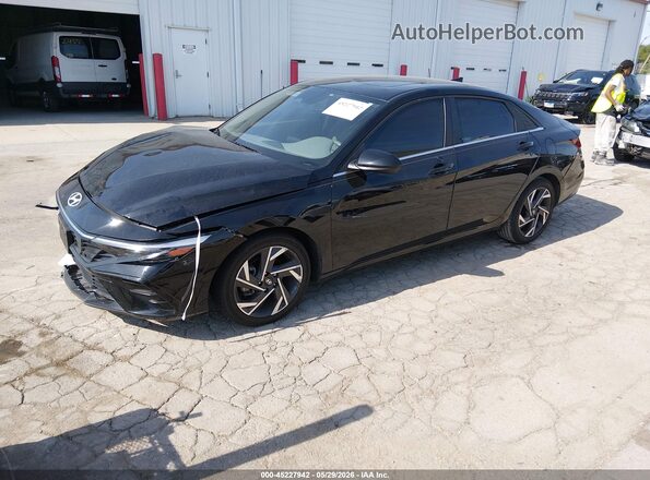 KMHLS4DG6RU835429 2024 HYUNDAI ELANTRA Black Front left