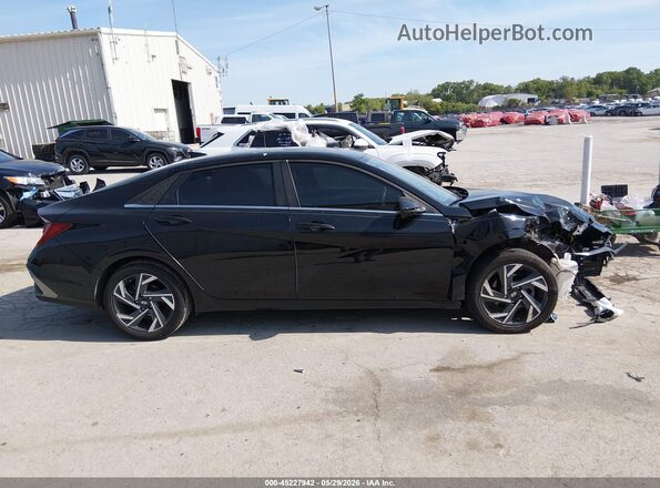 KMHLS4DG6RU835429 2024 HYUNDAI ELANTRA Black 360 interior view