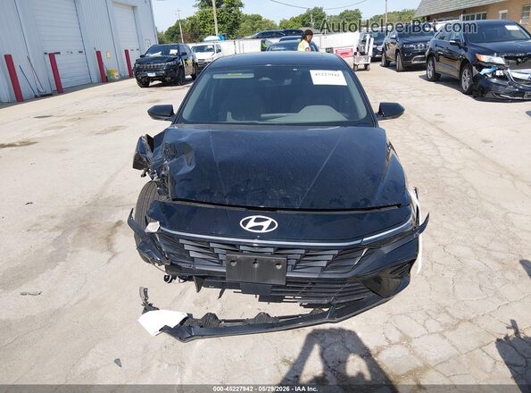 KMHLS4DG6RU835429 2024 HYUNDAI ELANTRA Black Rear interior view