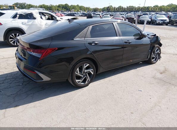 KMHLS4DG6RU835429 2024 HYUNDAI ELANTRA Black Rear right