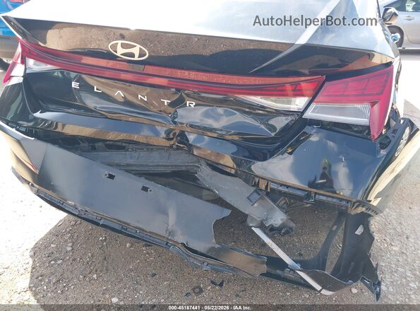 KMHLS4DG6SU890601 2025 HYUNDAI ELANTRA Black წინა ხედი
