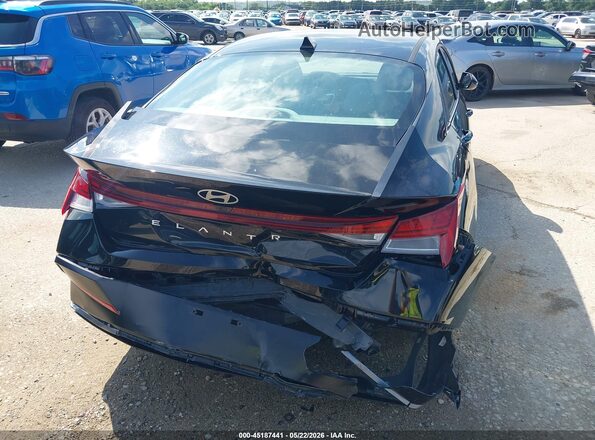 KMHLS4DG6SU890601 2025 HYUNDAI ELANTRA Black 
