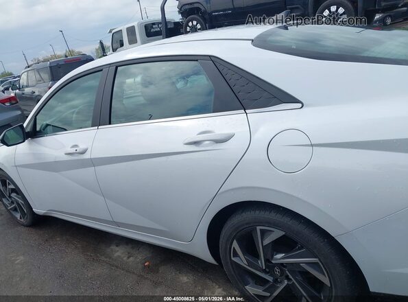 KMHLS4DG7RU647003 2024 HYUNDAI ELANTRA White Widok wnętrza 360 stopni