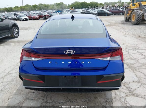 KMHLS4DG8SU881074 2025 HYUNDAI ELANTRA Blue 