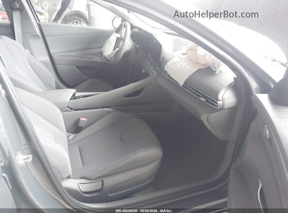 KMHLS4DG8SU907494 2025 HYUNDAI ELANTRA Gray Սալոնի դիմացի տեսք