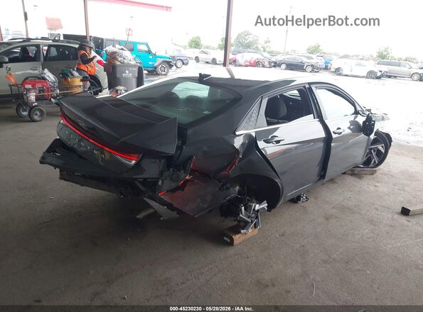 KMHLS4DG8SU907494 2025 HYUNDAI ELANTRA Gray Հետևի աջ